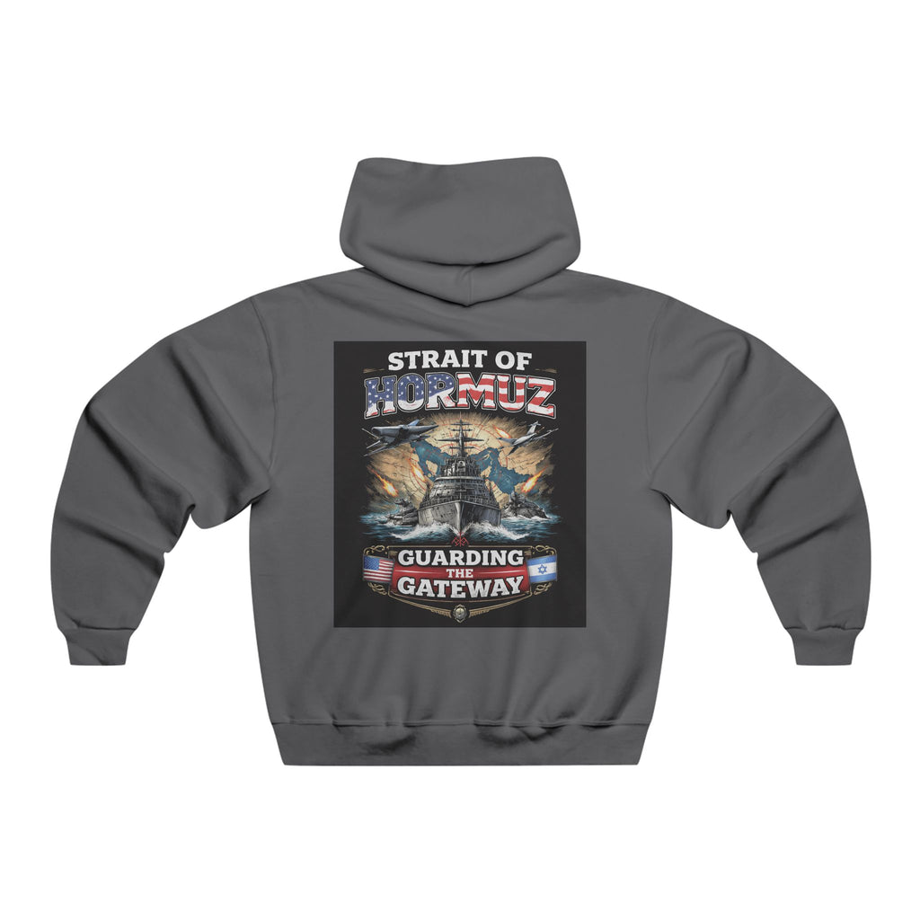 Strait of Hormuz Hooded Sweatshirt – Guarding the Gateway Patriotic Naval Hoodie