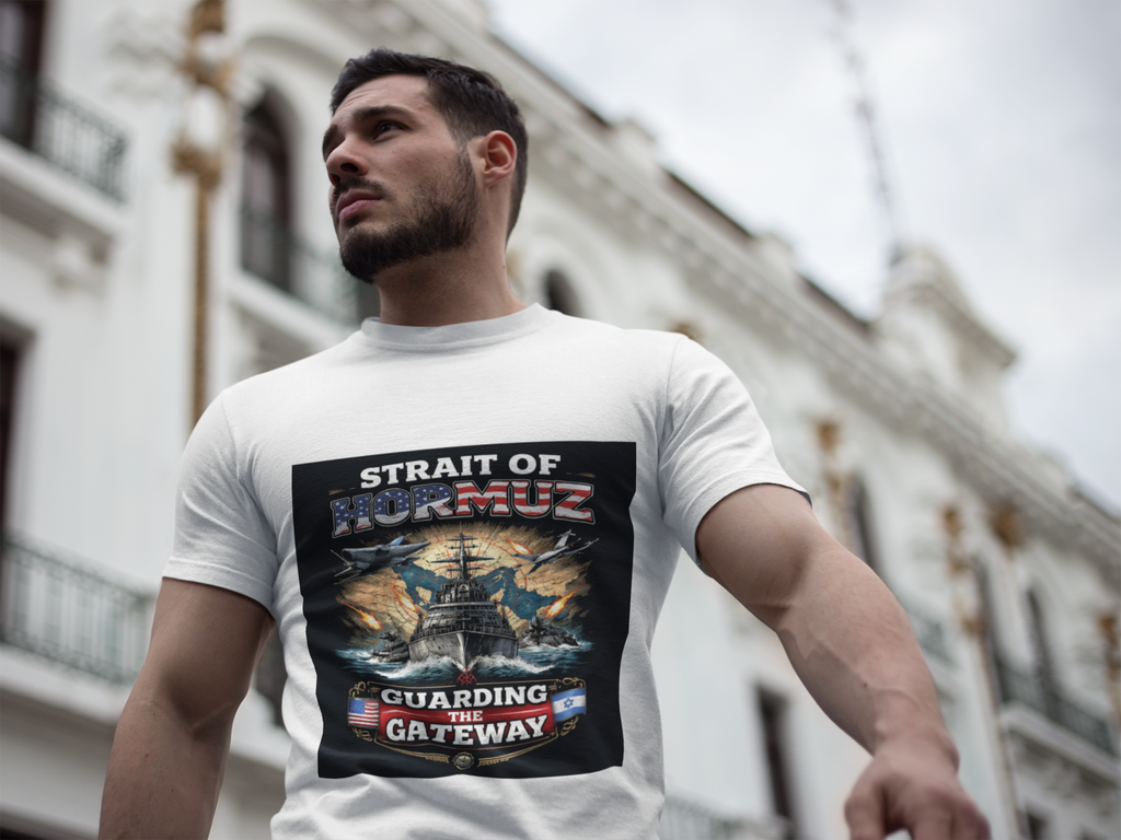 Strait of Hormuz Guarding the Gateway Military Graphic Tee