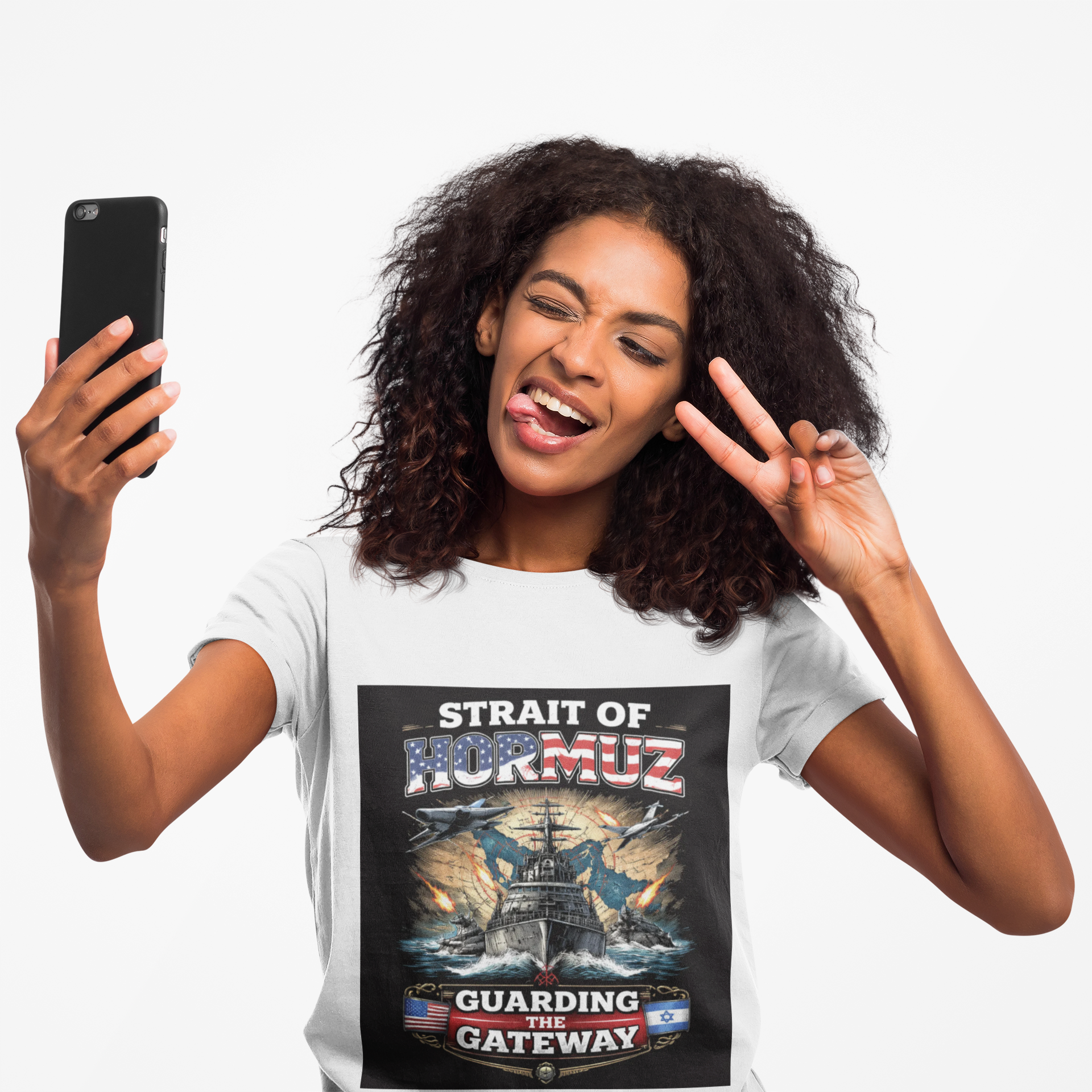 Strait of Hormuz Guarding the Gateway Military Graphic Tee