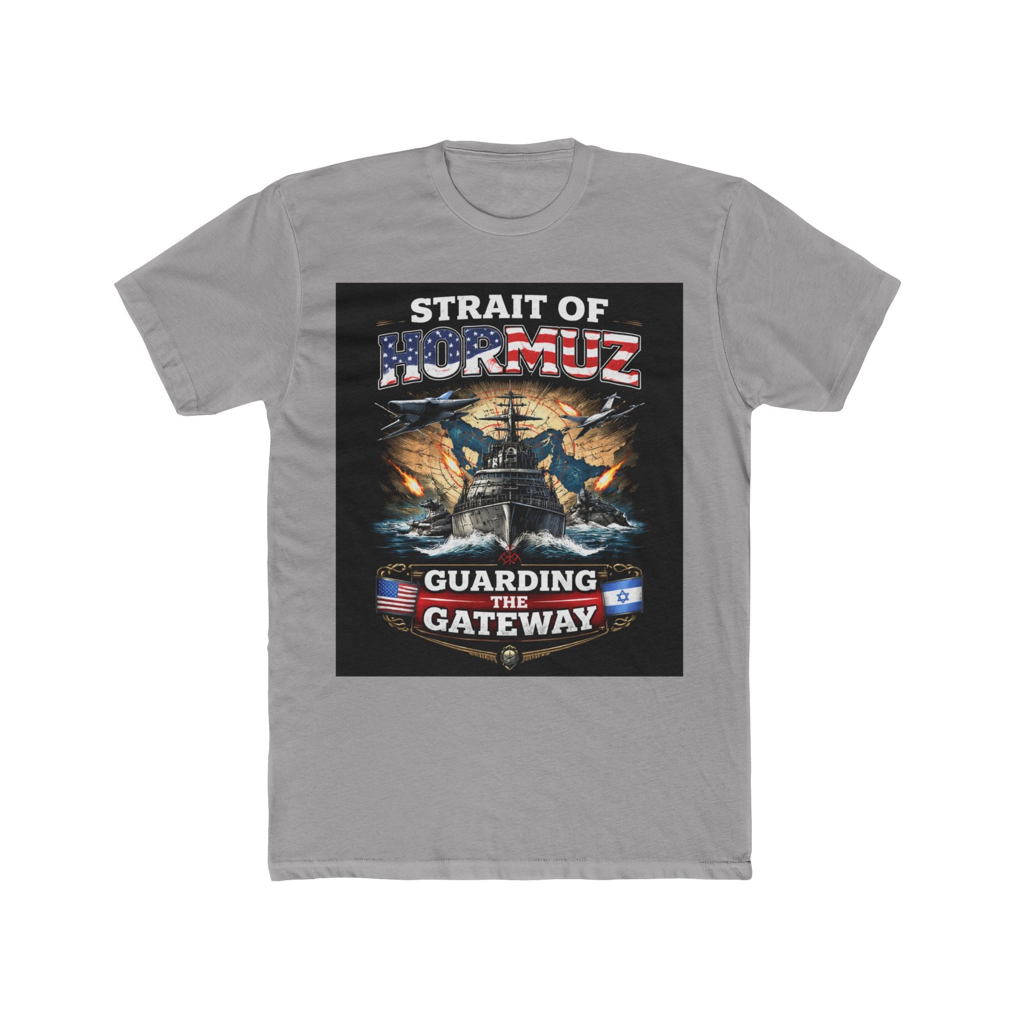 Strait of Hormuz Guarding the Gateway Military Graphic Tee
