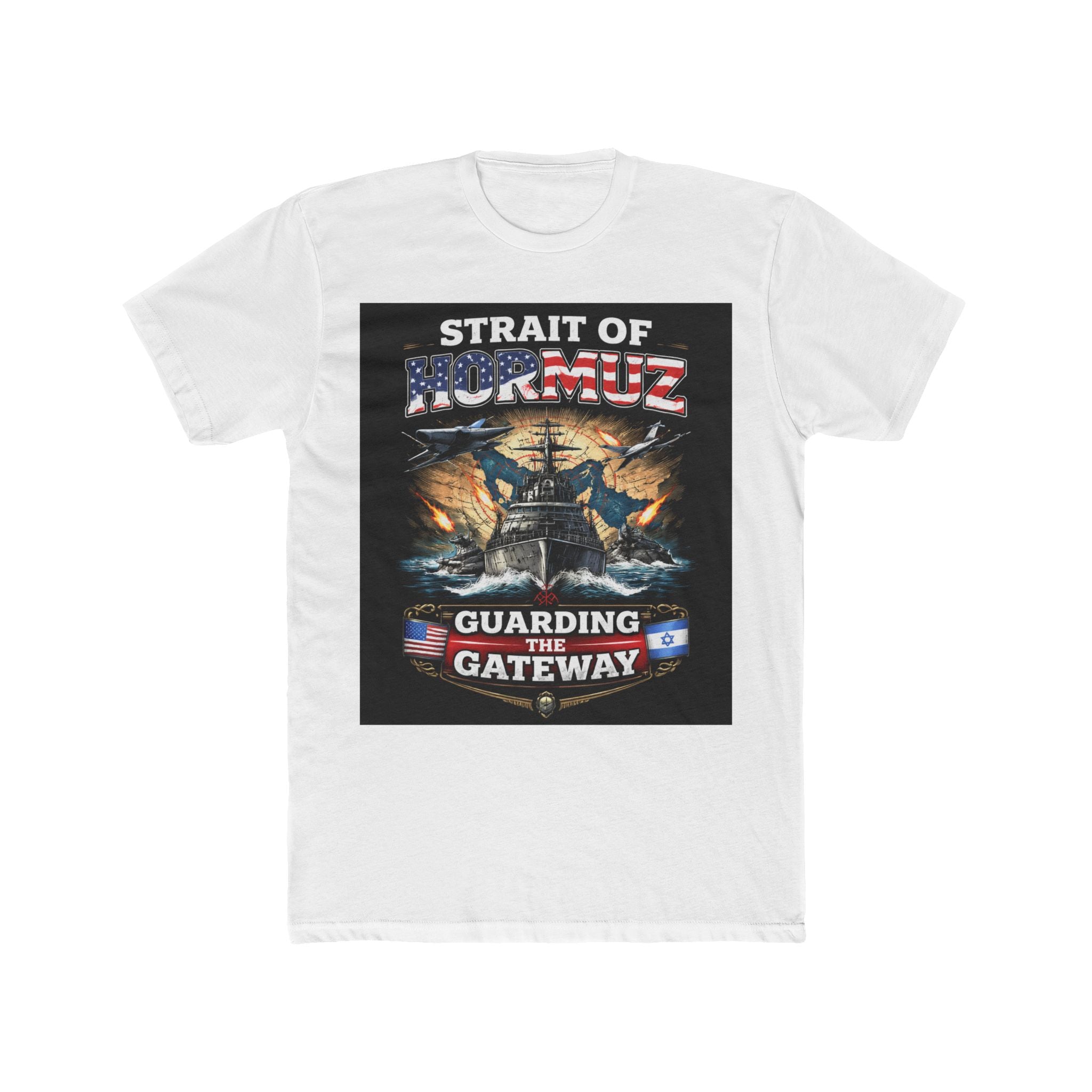 Strait of Hormuz Guarding the Gateway Military Graphic Tee