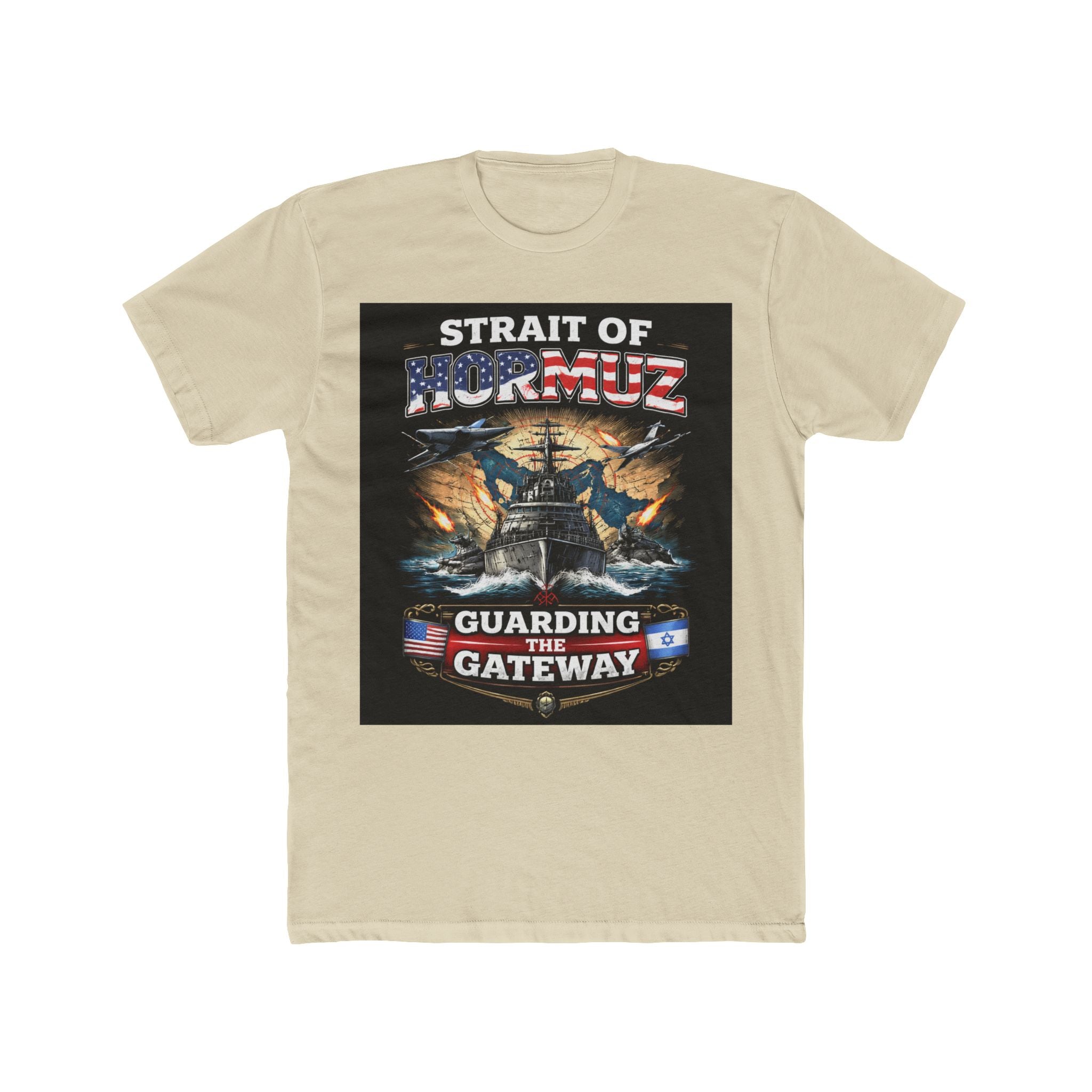 Strait of Hormuz Guarding the Gateway Military Graphic Tee