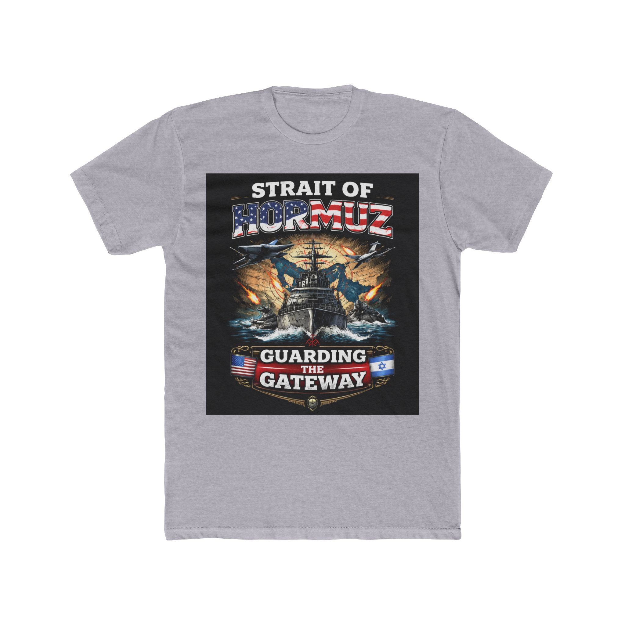 Strait of Hormuz Guarding the Gateway Military Graphic Tee